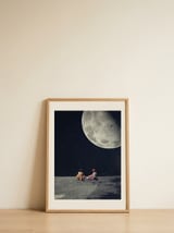 I Gave You the Moon for a Smile — framed, leaning against the wall thumbnail