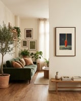 Spacecolor framed in a grounding room thumbnail
