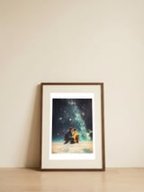 I'll Take You To the Stars for a Second Date — framed, leaning against the wall thumbnail