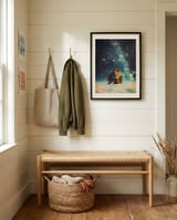 I'll Take You To the Stars for a Second Date framed in a relaxed room thumbnail