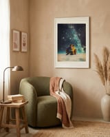 I'll Take You To the Stars for a Second Date framed in a tender room thumbnail