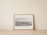Gentle Ocean Waves — framed, leaning against the wall thumbnail