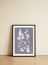 Nordic Meadow Plants — framed, leaning against the wall thumbnail