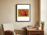 Autumn Pumpkin Harvest framed in a focused room thumbnail