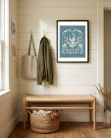 Plants Growing Through Concrete framed in a relaxed room thumbnail