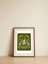 Growing Through Concrete — framed, leaning against the wall thumbnail