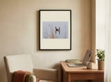 Serene Canada Geese framed in a focused room thumbnail