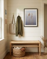 Serene Reeds and Water framed in a relaxed room thumbnail