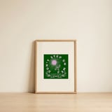 Trying To Grow Plant — framed, leaning against the wall thumbnail