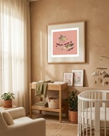 Whimsical Duck Divas framed in a tender room thumbnail
