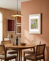 Vibrant Botanical Garden framed in a intimate room thumbnail