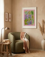 Vibrant Botanical Garden framed in a tender room thumbnail