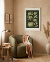 Sketched Green Apples framed in a tender room thumbnail