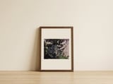 Mysterious City Night — framed, leaning against the wall thumbnail