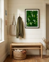 Lily of the Valley Garden framed in a relaxed room thumbnail