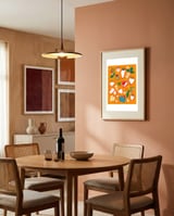 Colorful Strawberry Patch framed in a intimate room thumbnail