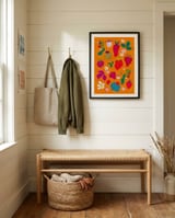 Colorful Strawberry Patch framed in a relaxed room thumbnail