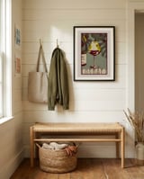 Red Wine Therapy framed in a relaxed room thumbnail
