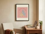 Kittens Not A Safe Space framed in a focused room thumbnail