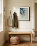 Tropical Palm Shadow framed in a relaxed room thumbnail