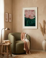 Soft Pink Peonies framed in a tender room thumbnail