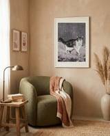 Starry Night Cat framed in a tender room thumbnail