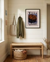 Majestic Tiger Gaze framed in a relaxed room thumbnail