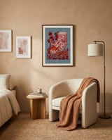 Sarcastic Tea Time framed in a tender room thumbnail
