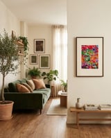 Spring framed in a grounding room thumbnail