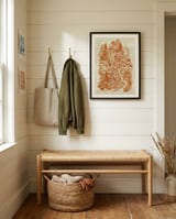 Intricate Forest Drawing framed in a relaxed room thumbnail
