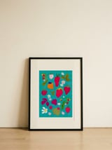 Sweet Strawberry Harvest — framed, leaning against the wall thumbnail