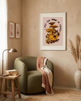 Fun In Fungi framed in a tender room thumbnail