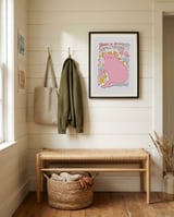 Sick Of It Cat framed in a relaxed room thumbnail
