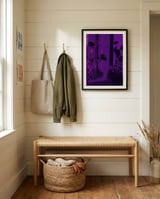Purple Window Plants framed in a relaxed room thumbnail