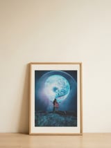 Two Million Years From Yesterday — framed, leaning against the wall thumbnail