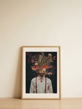 Foliage by Frank Moth — framed, leaning against the wall thumbnail