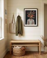 Foliage by Frank Moth framed in a relaxed room thumbnail