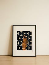 1978 Annie Collection by Frank Moth — framed, leaning against the wall thumbnail