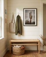 Desert Saguaro Sky framed in a relaxed room thumbnail