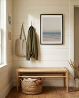 Serene Beach Waves framed in a relaxed room thumbnail