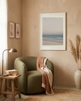 Serene Beach Waves framed in a tender room thumbnail