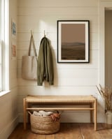 Arid Mountain Horizon framed in a relaxed room thumbnail