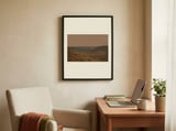Vast Desert Landscape framed in a focused room thumbnail