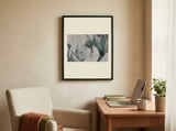 Agave Green Spikes framed in a focused room thumbnail