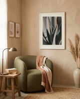 Agave Plant Spikes framed in a tender room thumbnail