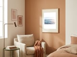 Peaceful Ocean Waves framed in a tender room thumbnail