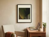 Radiant Palm Leaf framed in a focused room thumbnail