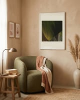 Radiant Palm Leaf framed in a tender room thumbnail