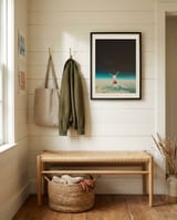 Falling With a Hidden Smile framed in a relaxed room thumbnail