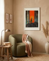 The Departure framed in a tender room thumbnail